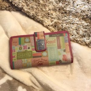 Vintage style Fossil wallet
